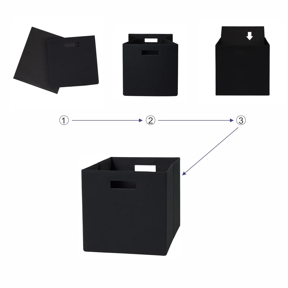 Fabric Cube– Pet Toy & Treat Storage Bin Collapsible Organizer with Carrying Handles Ideal Toys Storage