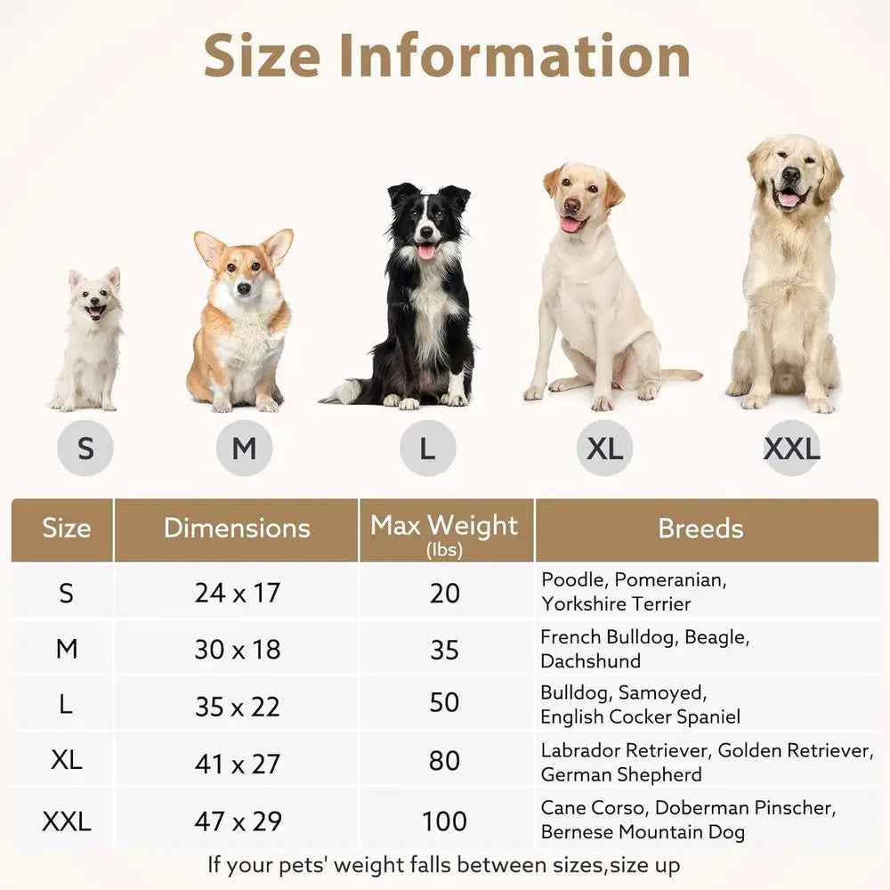 Orthopedic Dog Bed XL, Waterproof Dog Crate Bed Large Sized with Washable Removable Cover, Egg Memory Foam Big Pet Beds, Grey, 4