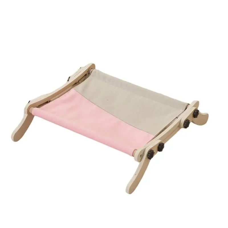 Cat Hammock, Dual-use Cat Window Hammock For Indoor Cats, Adjustable Wood Radiator Beds Cat Window Beds Holds Up 18kg