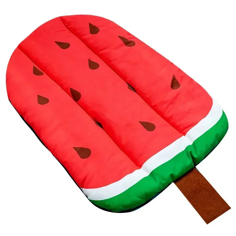 Dog Mat Cooling Summer Pad Mat Dogs Cat Blanket Sofa Breathable Cold Pet Dog Bed Summer Washable Small Medium Large Dogs Ice Pad