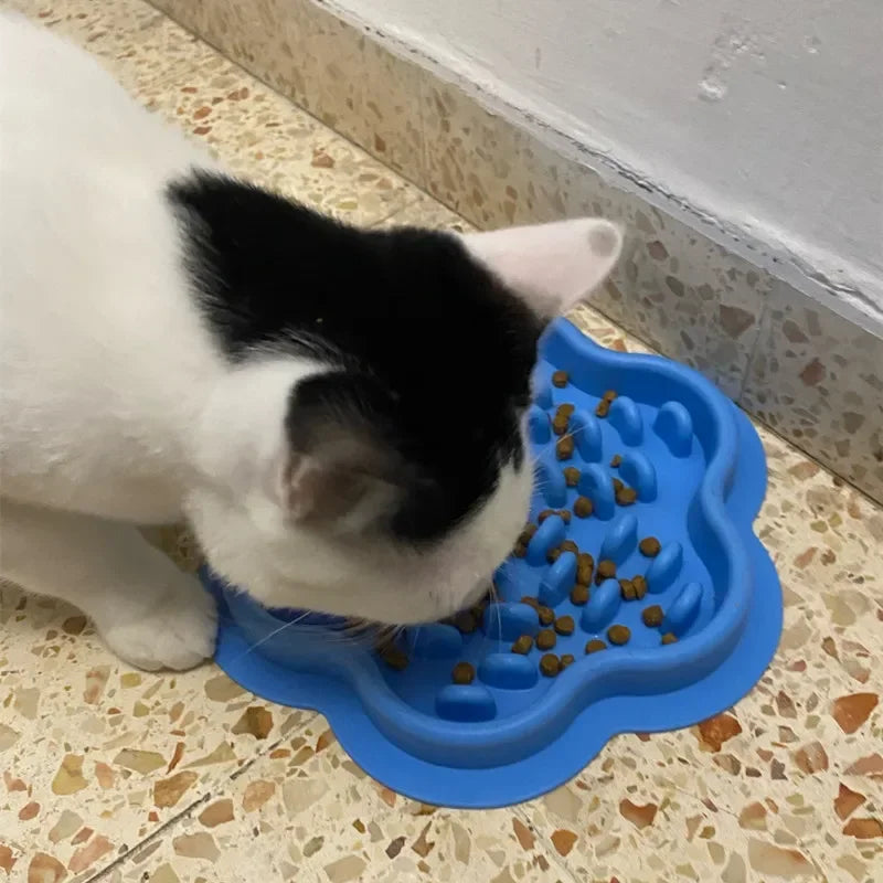Silicone Pet Licking Pad Cat and Dog Slow Food Non-slip Placemat Pet Bowl Plant