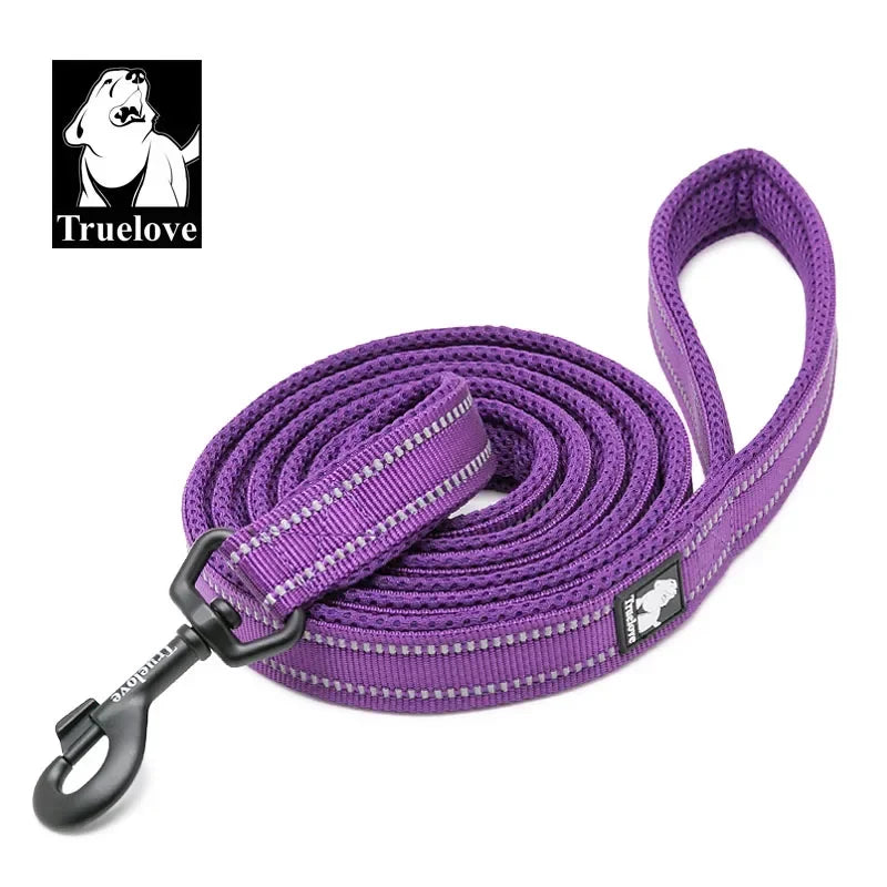 Soft Pet Leash Reflective Nylon Mesh Padded Puppy Large Dog or Cat Walking Training 11 Color 200cm TLL2112 Dropshipping