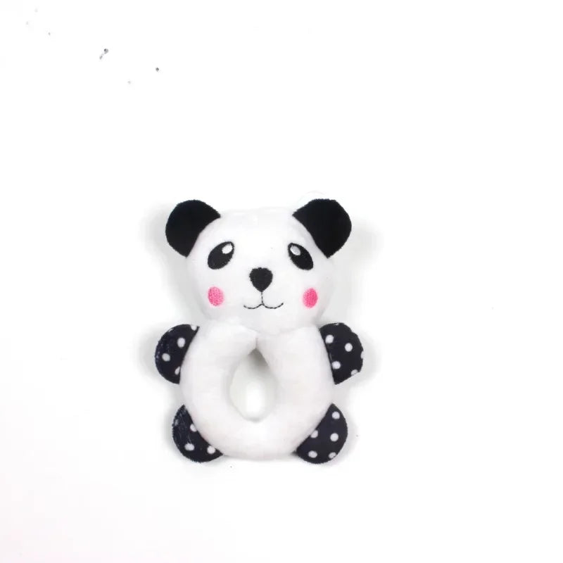 Stuffe Cartoon Panda Frog Rabbit Dog Soft Plush Pet Chew Toy For Small Dog Teddy Chihuahua Puppy Cat Interactive Toys