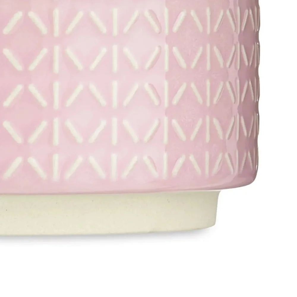 Small Ceramic Pet Bowl, Pink, Dog