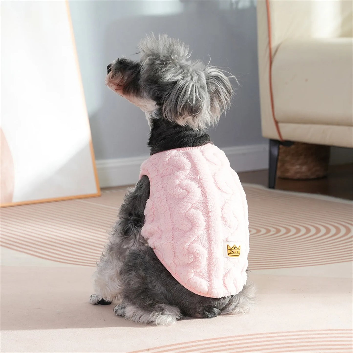 Soft Fleece Dog Clothes For Small Dogs Cats Sweater Winter Warm Puppy Vest Apparel French Yorkshire Pet Costume