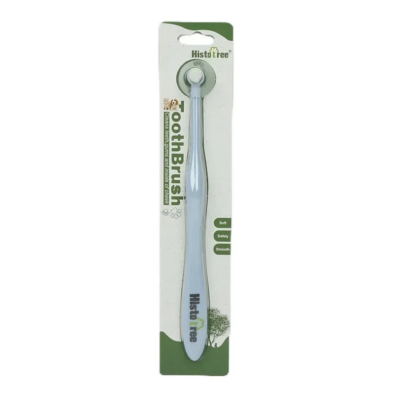Round Head Toothbrush for Dog Remove Bad Breath and Tartar Dental Care Soft Brush Oral Cleaning Tools for Dogs and Cats Supplies