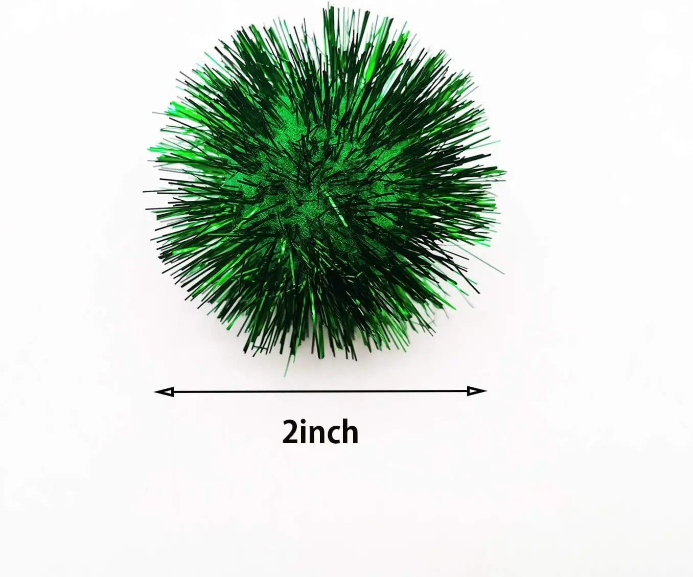 20 Sparkling Balls of Various Colors - Cat's Favorite Toy Ball Sparkling.