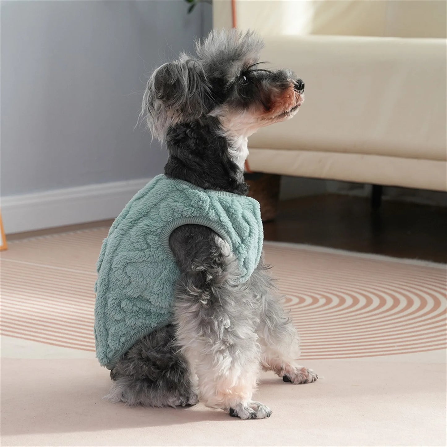Soft Fleece Dog Clothes For Small Dogs Cats Sweater Winter Warm Puppy Vest Apparel French Yorkshire Pet Costume