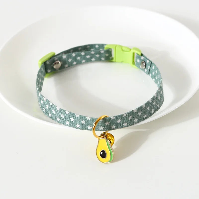 1PC Cute Kitten Collar Pet Cat Safety Necklace Breakaway Adjustable Cats Collar Puppy Collar Cat Pendant Puppy Cat Pet Supplies