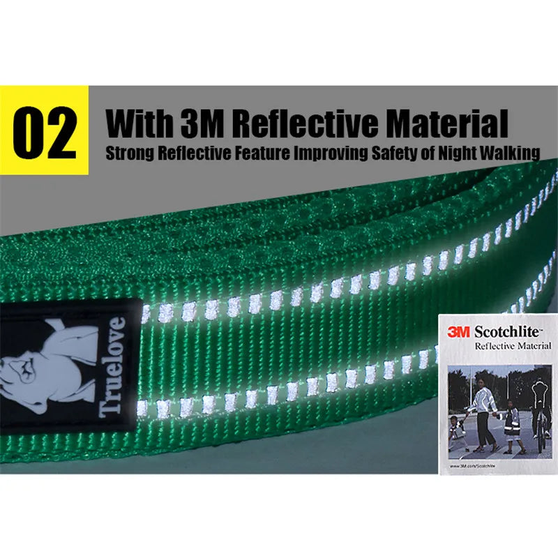 Soft Pet Leash Reflective Nylon Mesh Padded Puppy Large Dog or Cat Walking Training 11 Color 200cm TLL2112 Dropshipping
