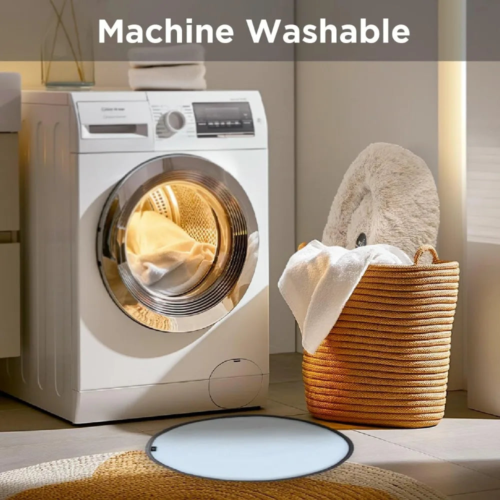 Donut Bed + F R E E Removable Cooling mat, Calming Dog Bed, Washable, Ideal for Small to Large Dogs and Cats & Round Dog Bed, Mu