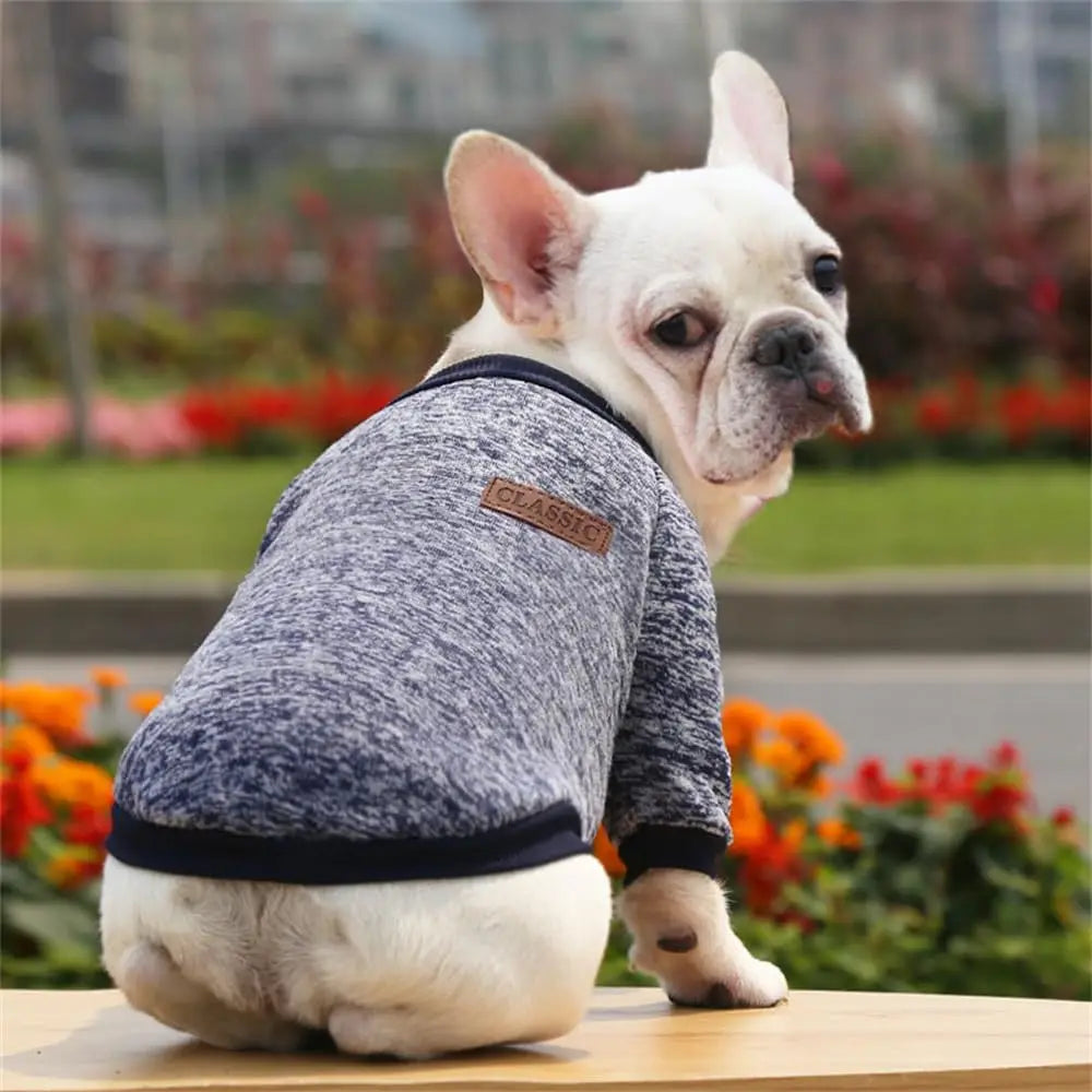Dog Sweater Dog Clothes Warm Dog Sweater for Fall/Winter