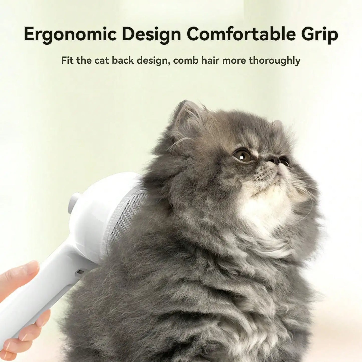 Cat Steam Brush, Spray Cat Brush, Pet Spray Hair Removal Comb for Shedding and Grooming, Water Brush for Cats Dogs Small Animals