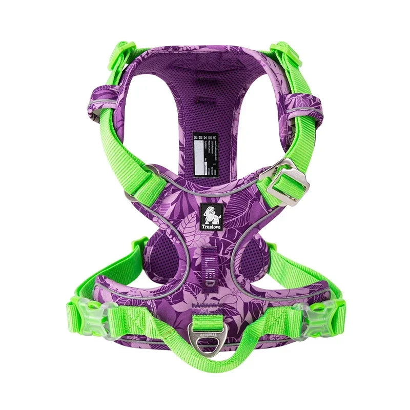 Pet Explosion-proof Dog Harness Camouflage Reflective Nylon Special Edition and Upgrade Version Easy to Adjust TLH5653