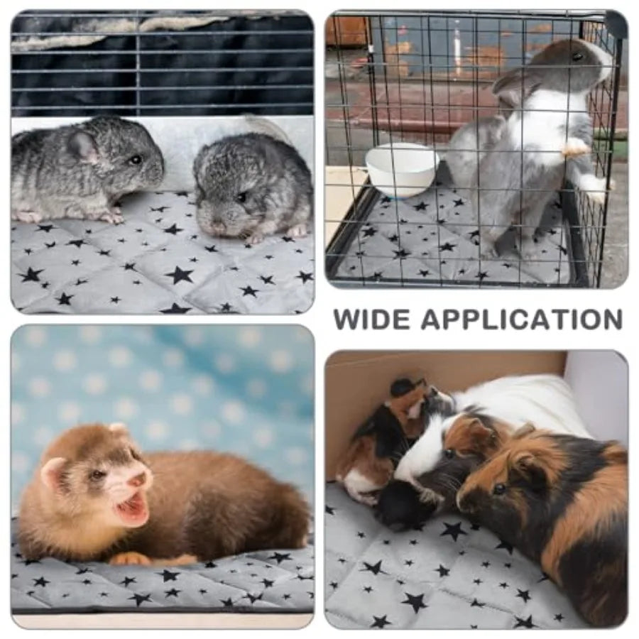 Self Warming Cat Bed Self Heating Dog Mat with Star Pattern for Enhanced Thermal Comfort Reflects Body Heat to Keep Pets Warm W