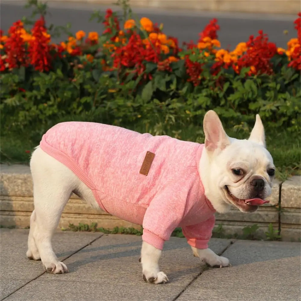 Dog Sweater Dog Clothes Warm Dog Sweater for Fall/Winter