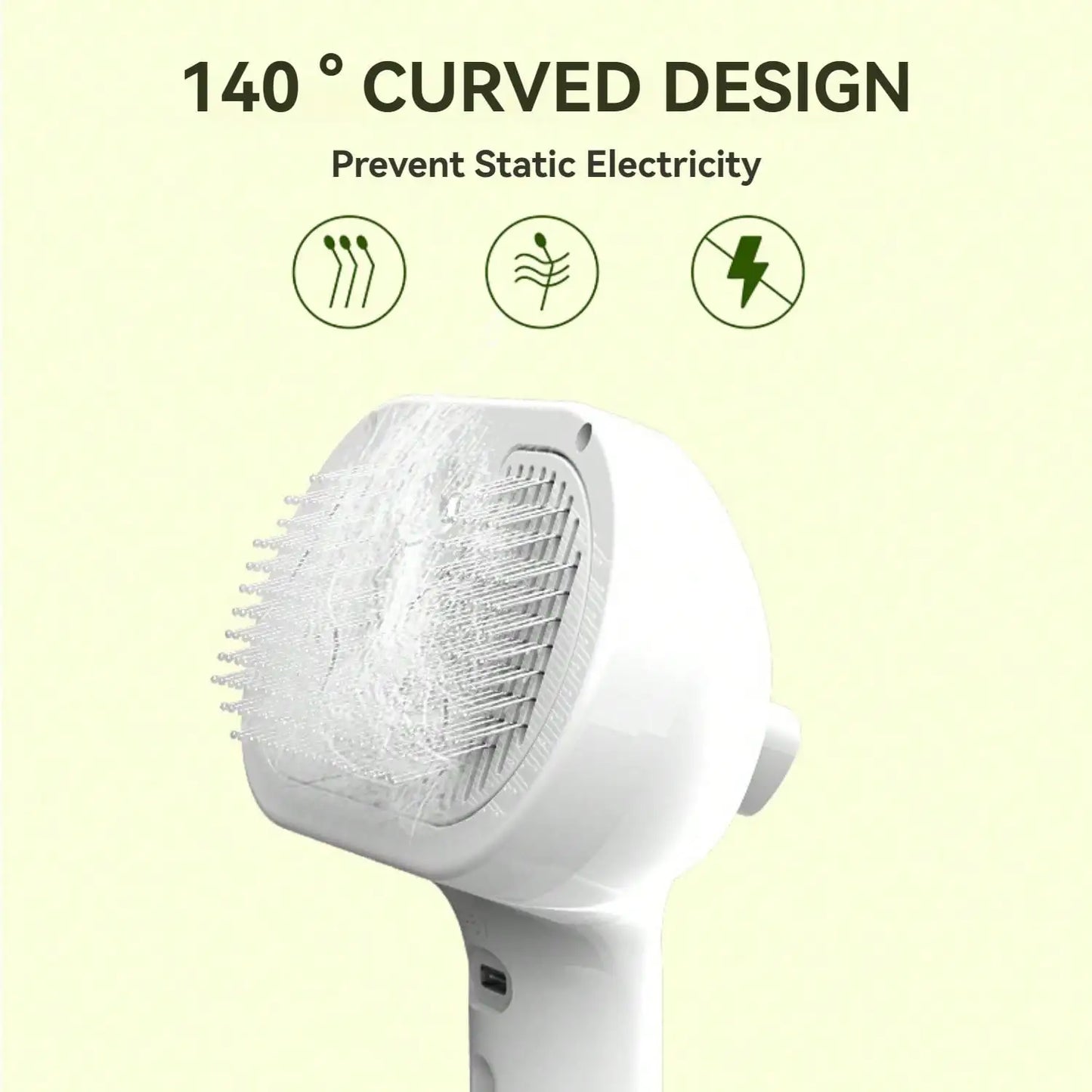Cat Steam Brush, Spray Cat Brush, Pet Spray Hair Removal Comb for Shedding and Grooming, Water Brush for Cats Dogs Small Animals