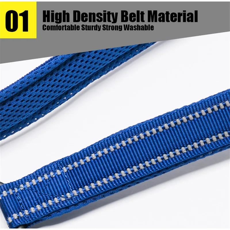 Soft Pet Leash Reflective Nylon Mesh Padded Puppy Large Dog or Cat Walking Training 11 Color 200cm TLL2112 Dropshipping