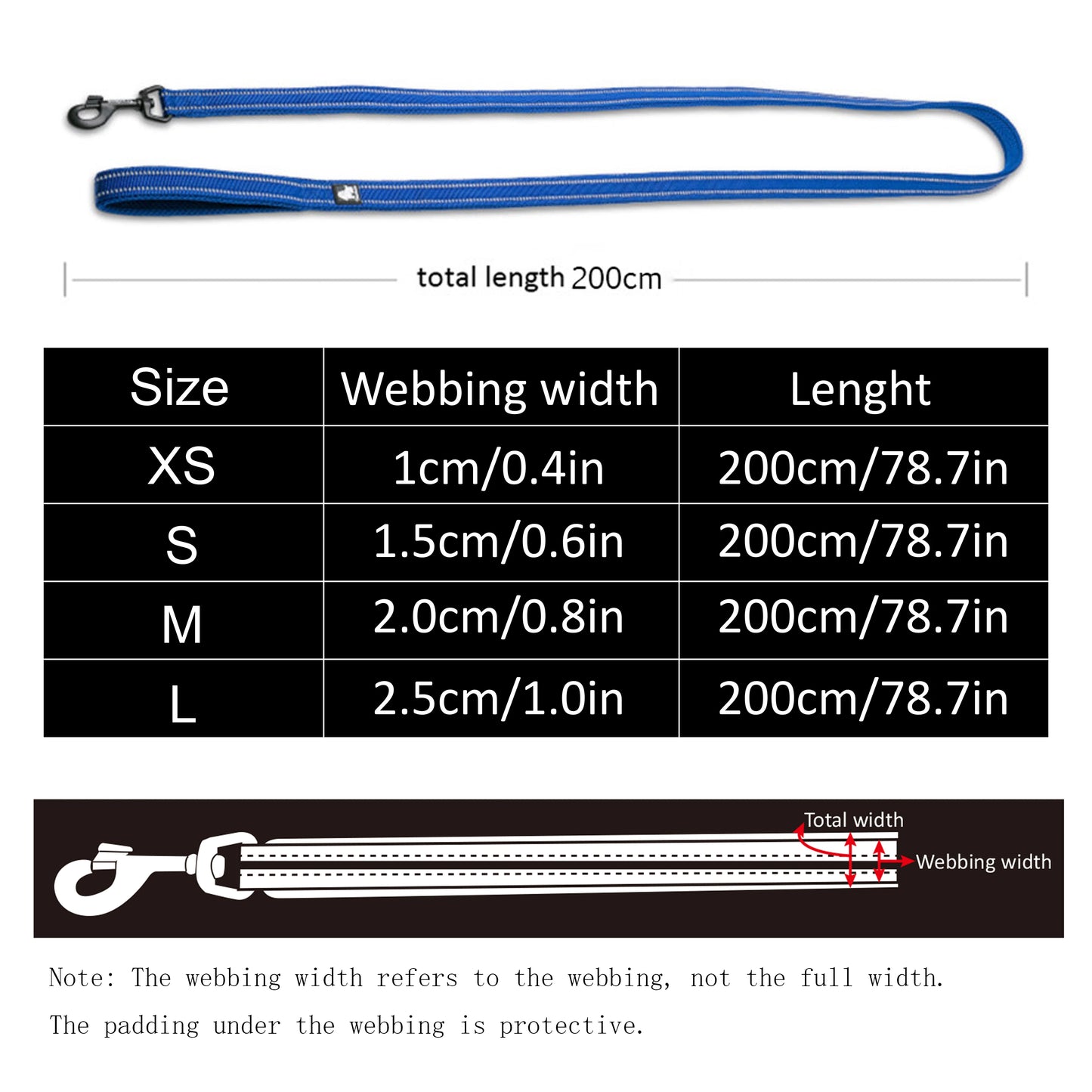 Soft Pet Leash Reflective Nylon Mesh Padded Puppy Large Dog or Cat Walking Training 11 Color 200cm TLL2112 Dropshipping