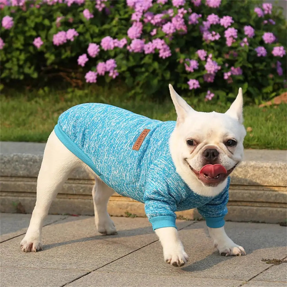 Dog Sweater Dog Clothes Warm Dog Sweater for Fall/Winter