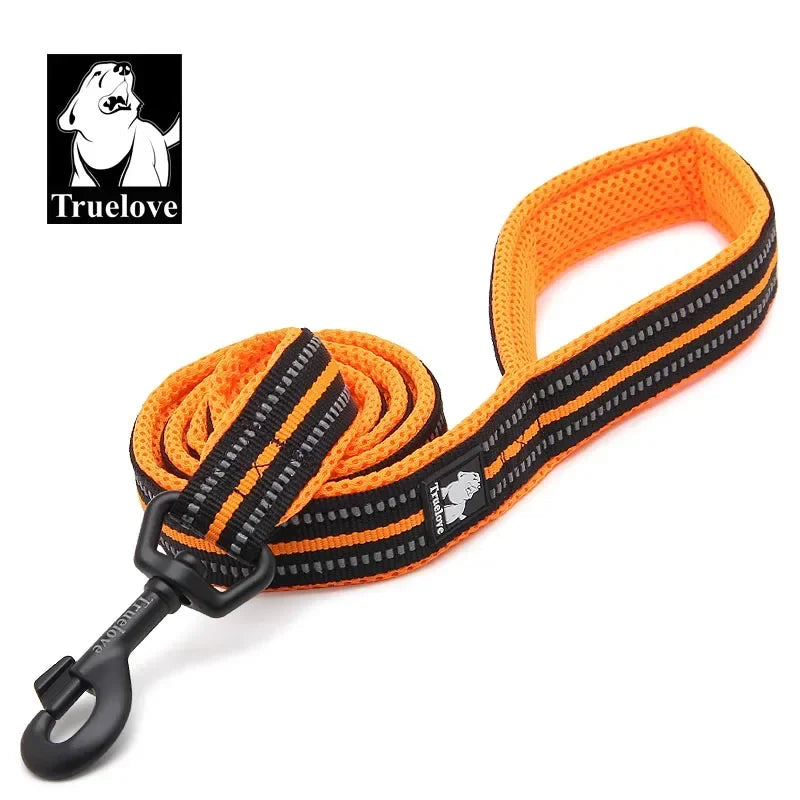 Soft Pet Leash Reflective Nylon Mesh Padded Puppy Large Dog or Cat Walking Training 11 Color 200cm TLL2112 Dropshipping