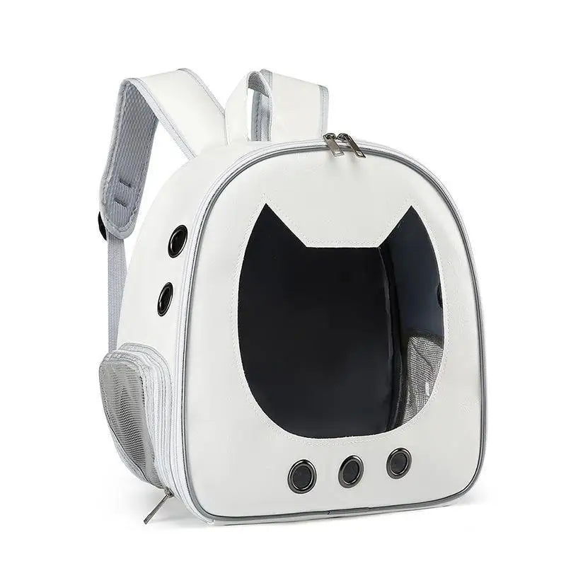 Foldable Cat Carrier Backpack - Lightweight Breathable Pet Travel Bag