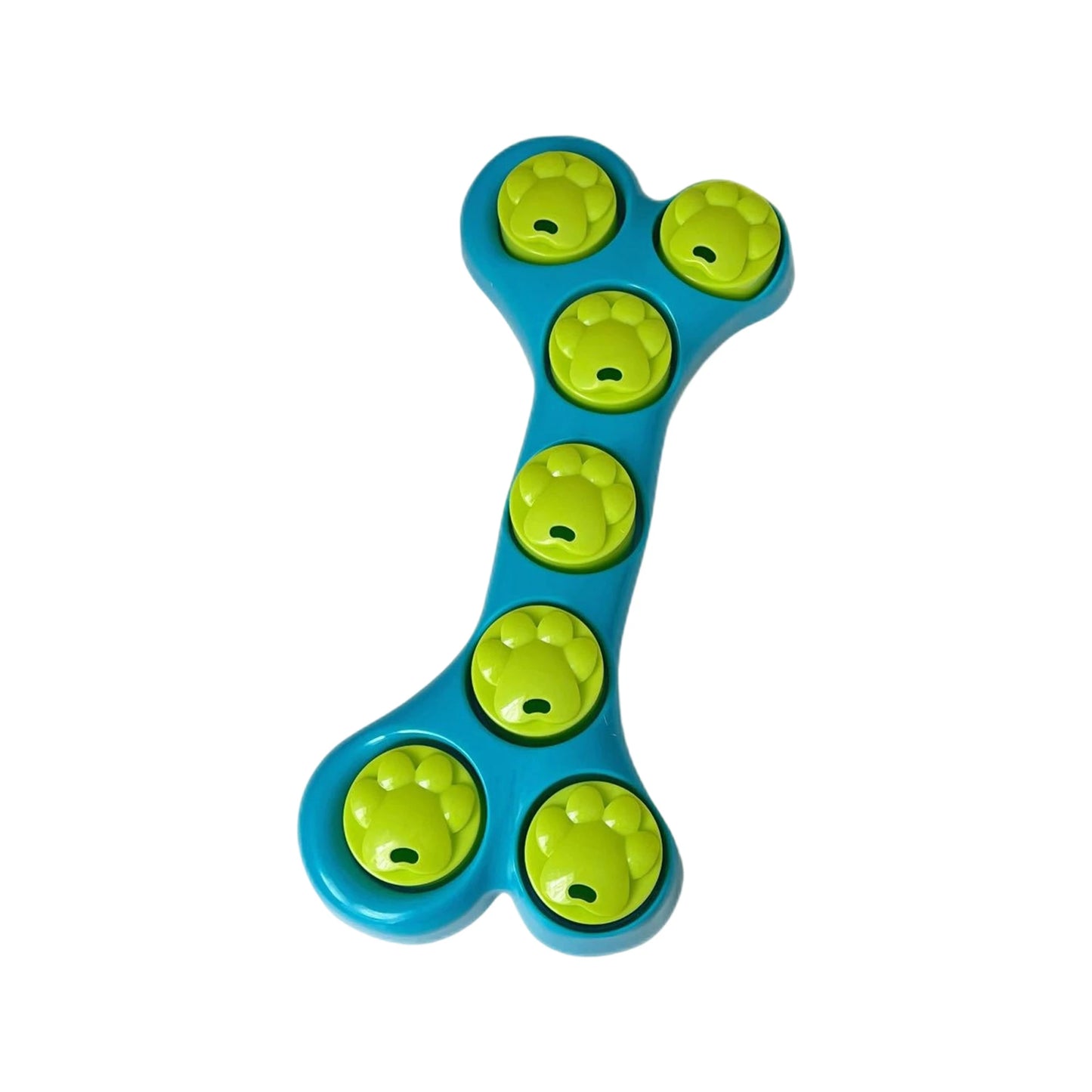 Pet Slow Feeder Toys Cute Bone Shaped Treat Dispenser Dog Stimulation Toys for Puppy Dogs Cats