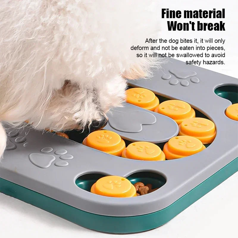 Dog Puzzle Toys Puppy Puzzle Toy Slow Feeder Food Dispenser Interactive Pet Toy For IQ Training Mental Enrichment Large Smart