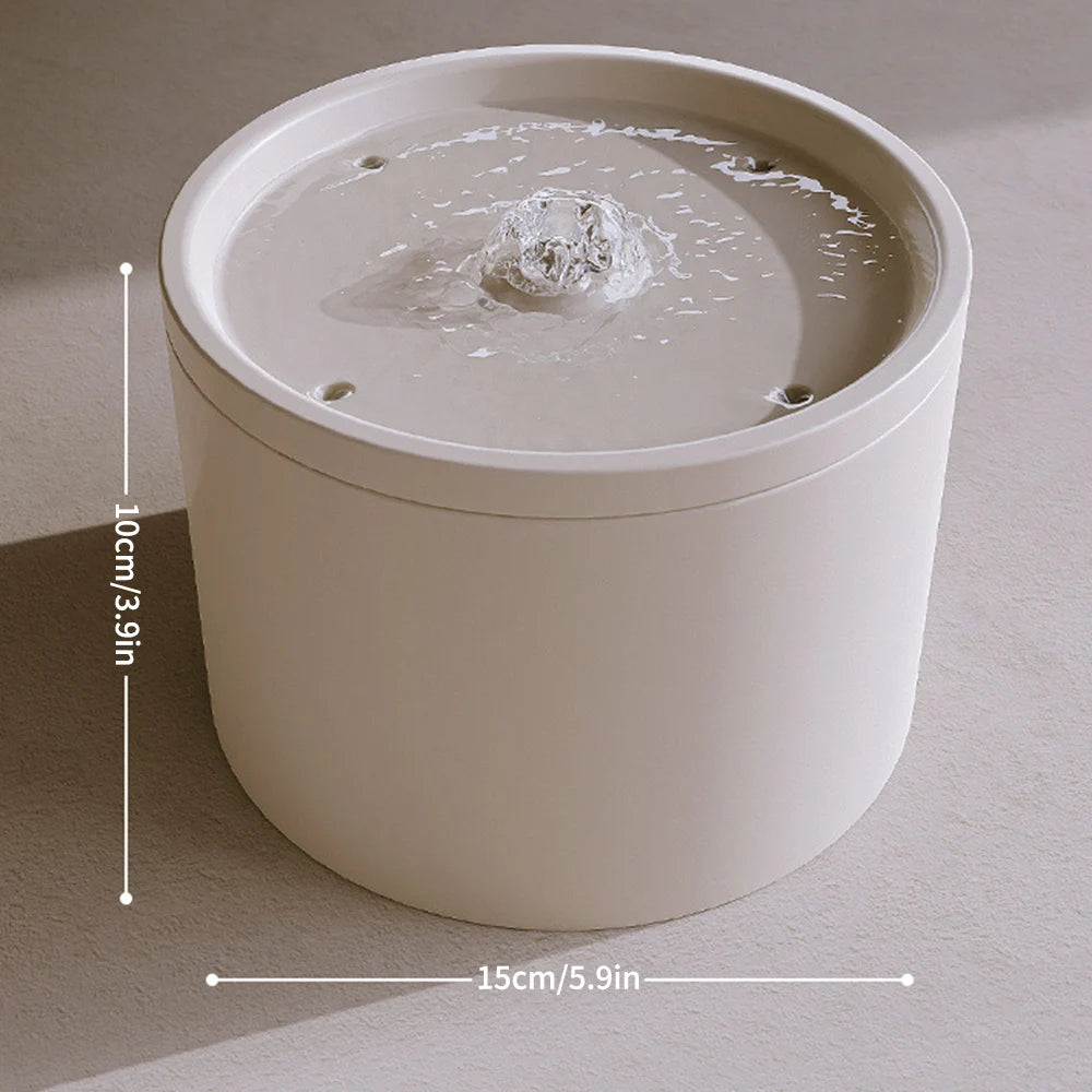 Cat Automatic Water Dispenser, Pet Ceramic Bowl, Dog Bowl Water Dispenser, Circulation And Flow Water Dispenser