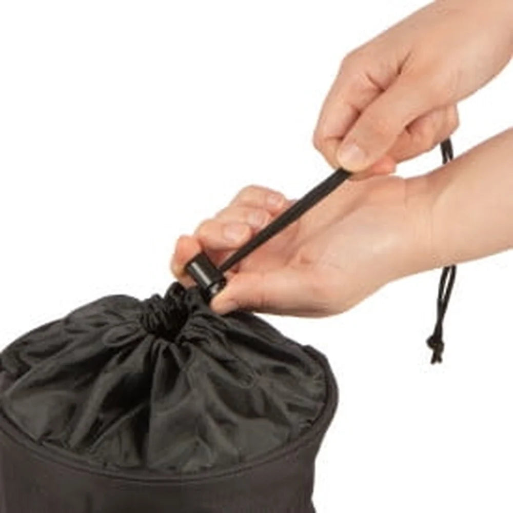 Portable Pet Food Storage Bag with Zip-off Bowl Adjustable Strap Dogs and Cats Holds Dry Kibble and Water 12 Cups