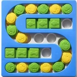 Dog Puzzle Toys Slow Feeder Interactive Increase Puppy Food Dispenser Slowly Eating NonSlip Bowl Pet Cat Dogs Training Game