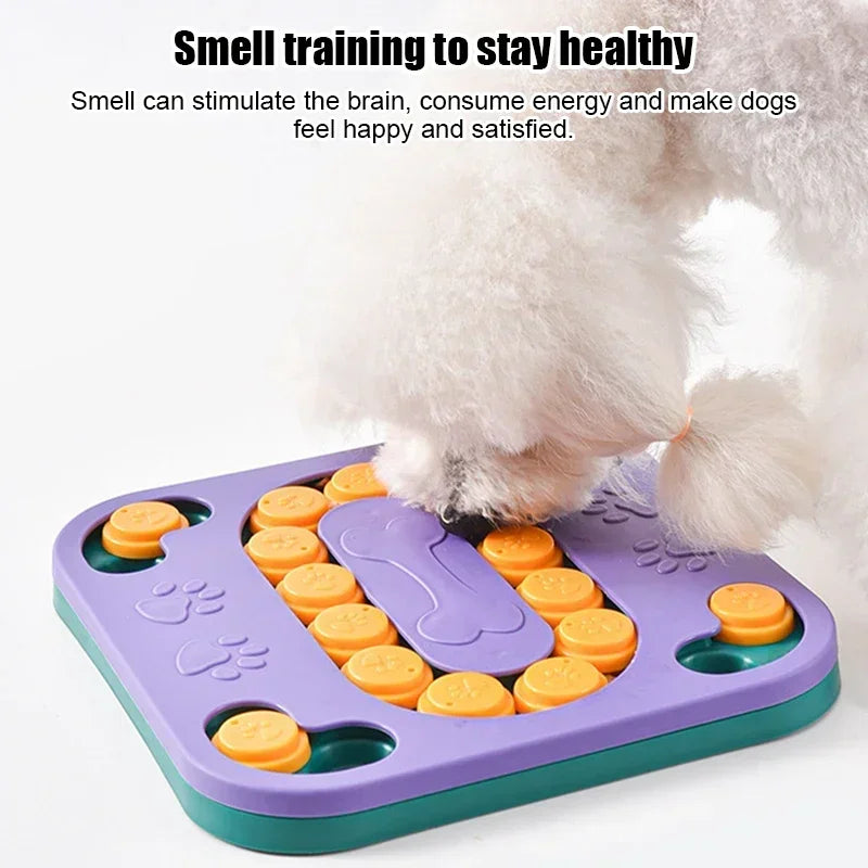Dog Puzzle Toys Puppy Puzzle Toy Slow Feeder Food Dispenser Interactive Pet Toy For IQ Training Mental Enrichment Large Smart