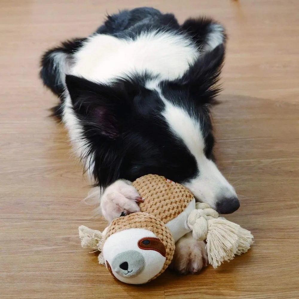 Plush Dog Toys Squeaky Dog Toys for Small Dog, Interactive Dog Toys Dog Chew Toys