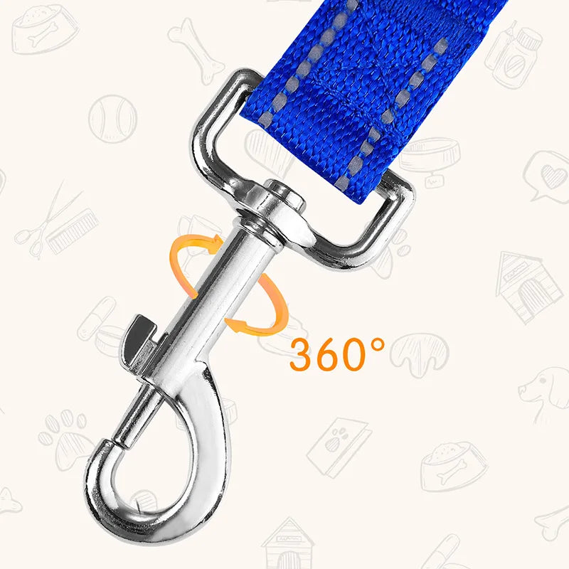 New Cats Dogs Harness Collar Lead Strap Night Reflection Dog Pet Towing Rope 1.2/1.5/1.8m Guard Rope Pet Walking Training Leash