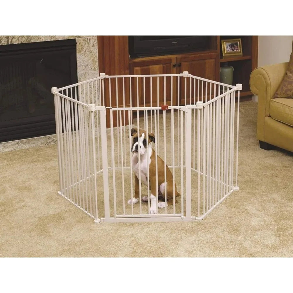 Pet Yard and Convertible Super Wide Gate
