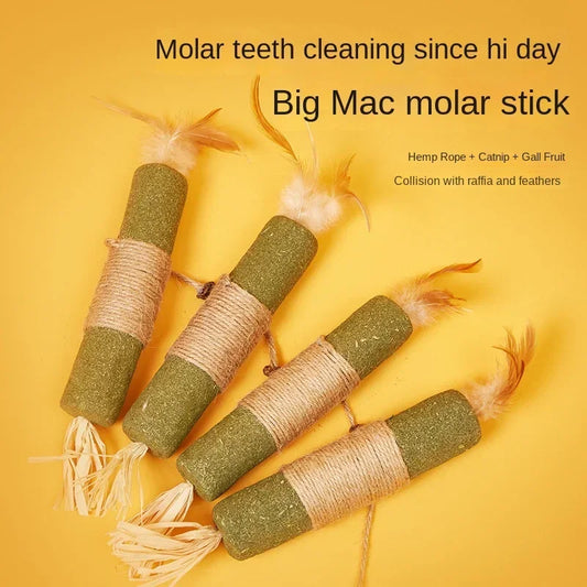 Cat Toys Silvervine Chew Stick Pet Snacks Sticks Natural Stuff with Catnip for Kitten Cats Cleaning Teeth Cat Accessories Katze