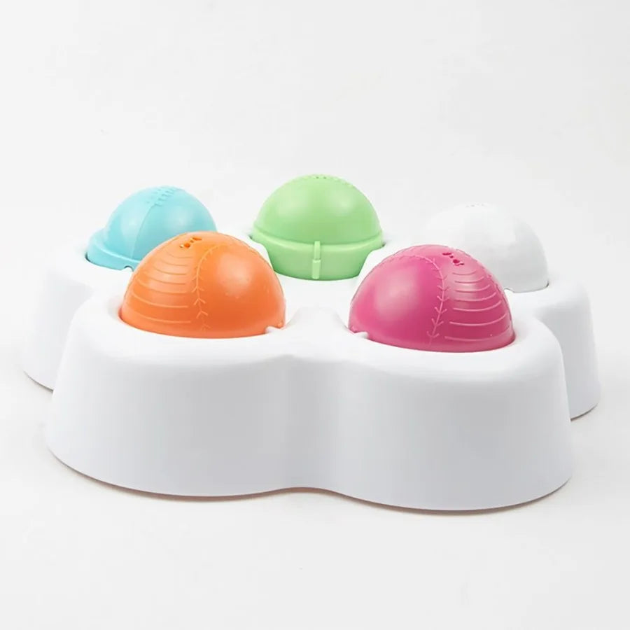 Dog Treat Dispenser Puzzle Feeder Pets Interactive Iq Toy Feeding Game NonSlip Puppy Slow Feeder Pet Leakage Toy