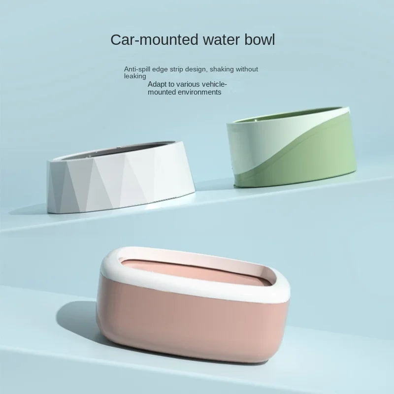 Dog Water Floating Bowl for Dogs Bowl Outdoor Walking Puppy Automatic lifting Pet Travel Water Bottle Cat Drinking Bowl Supplies