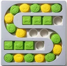 Dog Puzzle Toys Slow Feeder Interactive Increase Puppy Food Dispenser Slowly Eating NonSlip Bowl Pet Cat Dogs Training Game