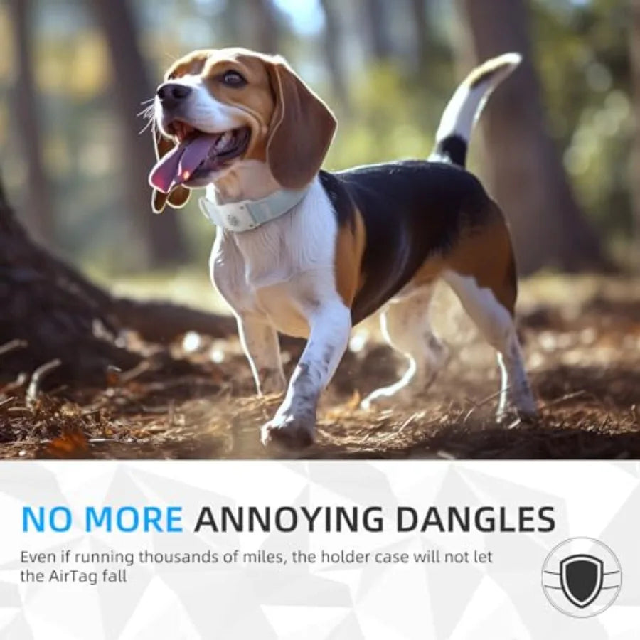 tag Dog Collar QR Code IP68 Waterproof Integrated  Tag Dog Collar Holder ID Tag Free Pet Online Profile Durable tural Cotton He