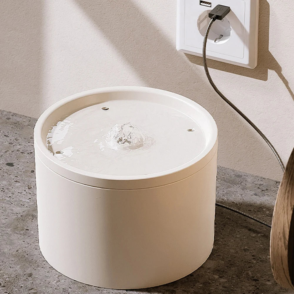 Cat Automatic Water Dispenser, Pet Ceramic Bowl, Dog Bowl Water Dispenser, Circulation And Flow Water Dispenser