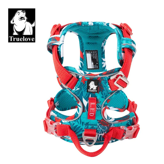 Pet Explosion-proof Dog Harness Camouflage Reflective Nylon Special Edition and Upgrade Version Easy to Adjust TLH5653