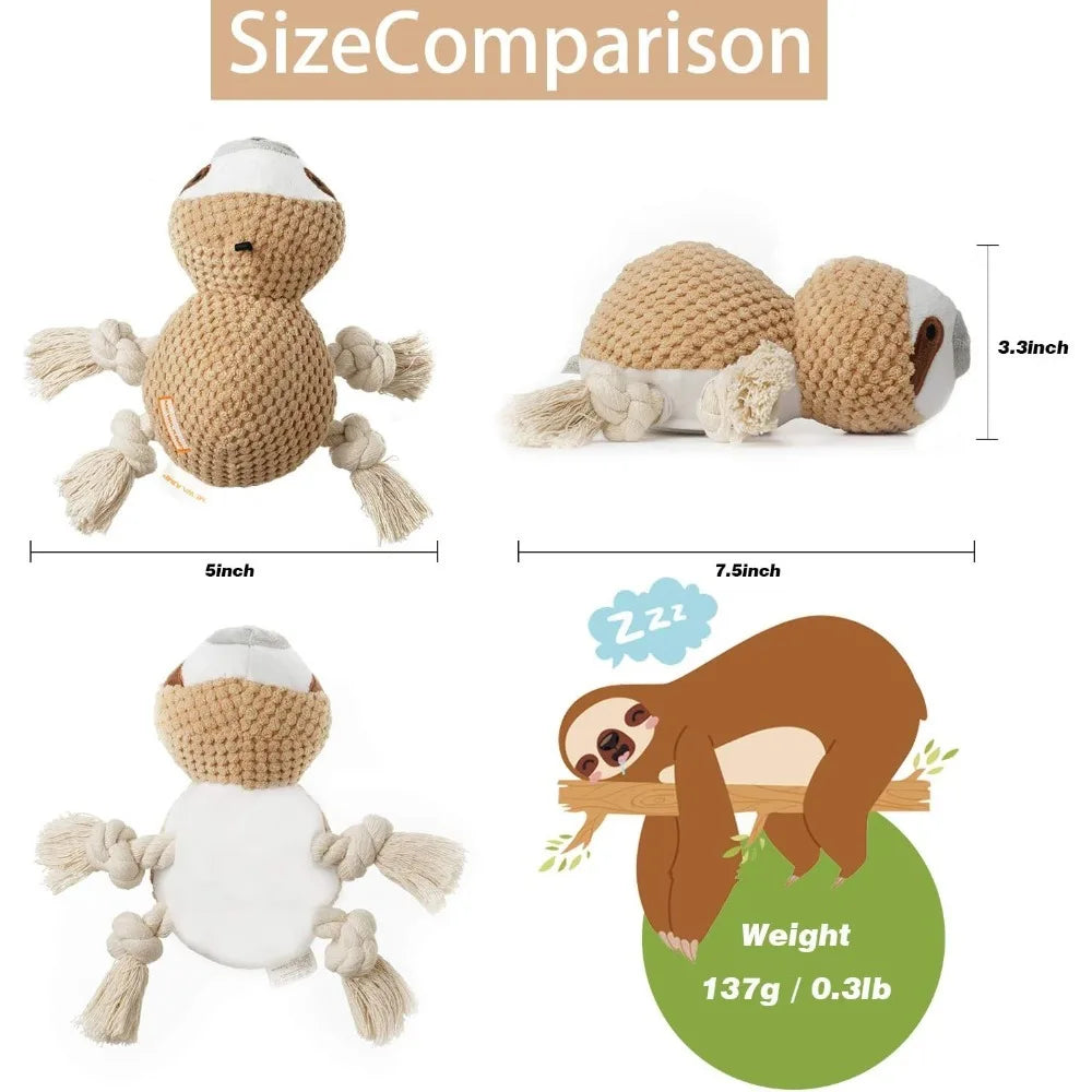 Plush Dog Toys Squeaky Dog Toys for Small Dog, Interactive Dog Toys Dog Chew Toys
