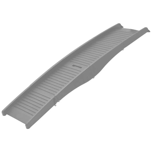 Folding Dog Ramp Non-Slip Rug Surface Extra Wide Dog Steps 59x15.8 Inch Portable Dog Ramp for Medium & Large Dogs Get Into A Car