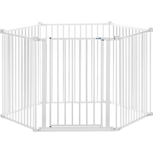 Pet Yard and Convertible Super Wide Gate