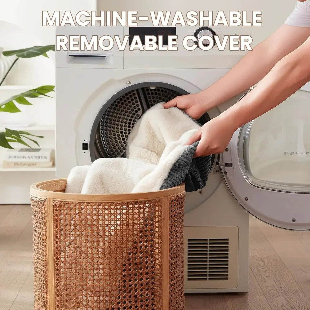 36 inches Donut Dog Bed for Large Dogs - Calming Round Pet Bed with Removable&Washable Cover, Plush Faux Fur & Corduroy, Fits Pe