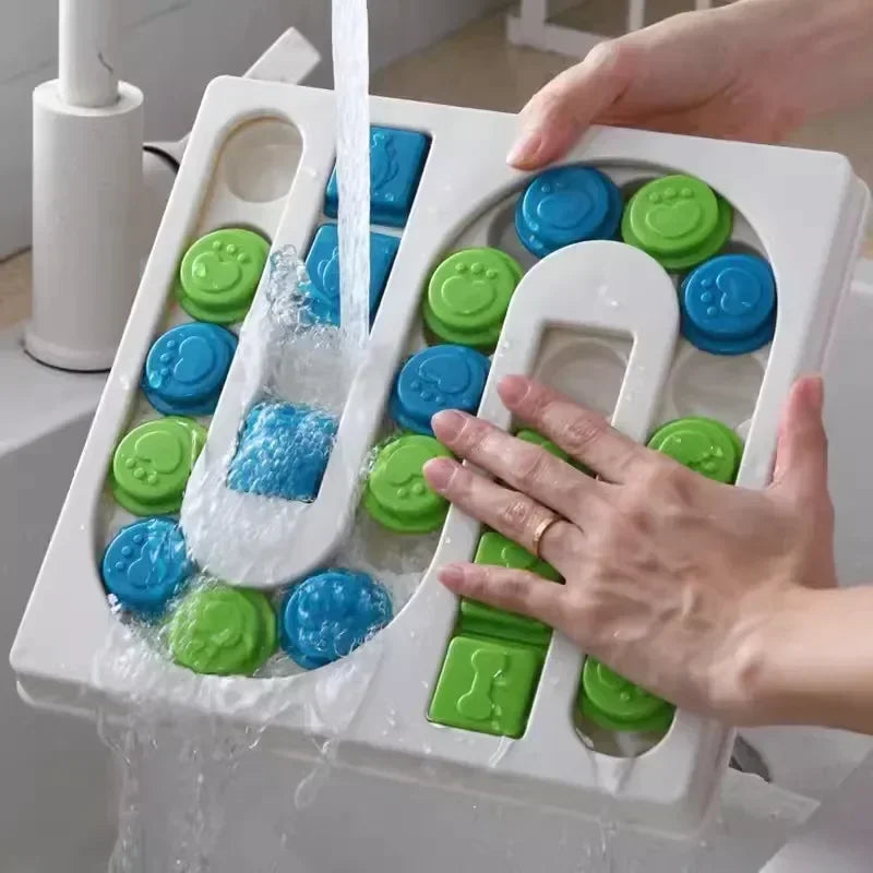 Dog Puzzle Toys Slow Feeder Interactive Increase Puppy Food Dispenser Slowly Eating NonSlip Bowl Pet Cat Dogs Training Game