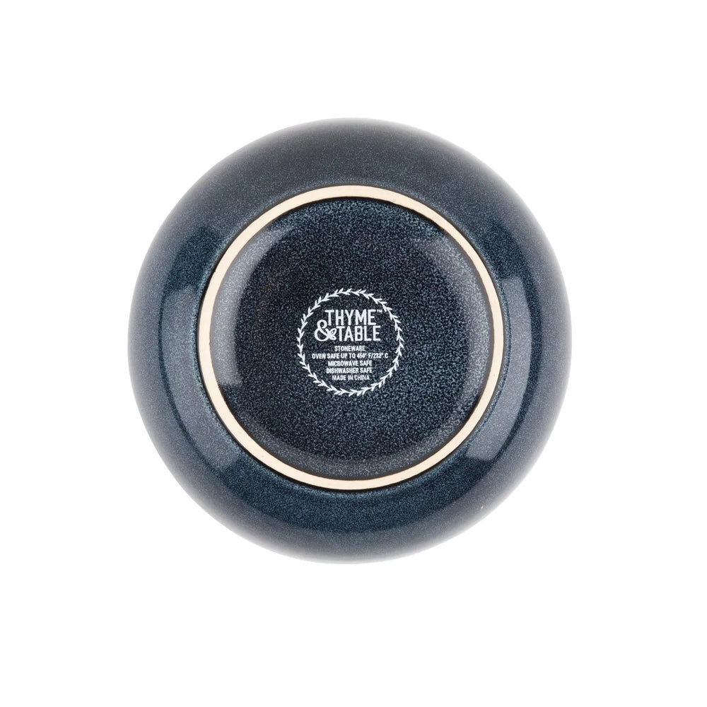 Ceramic Cat & Dog Food Bowl – Heavy Stoneware, Dishwasher/Microwave Safe – Durable Pet Feeding Dish – Easy Clean