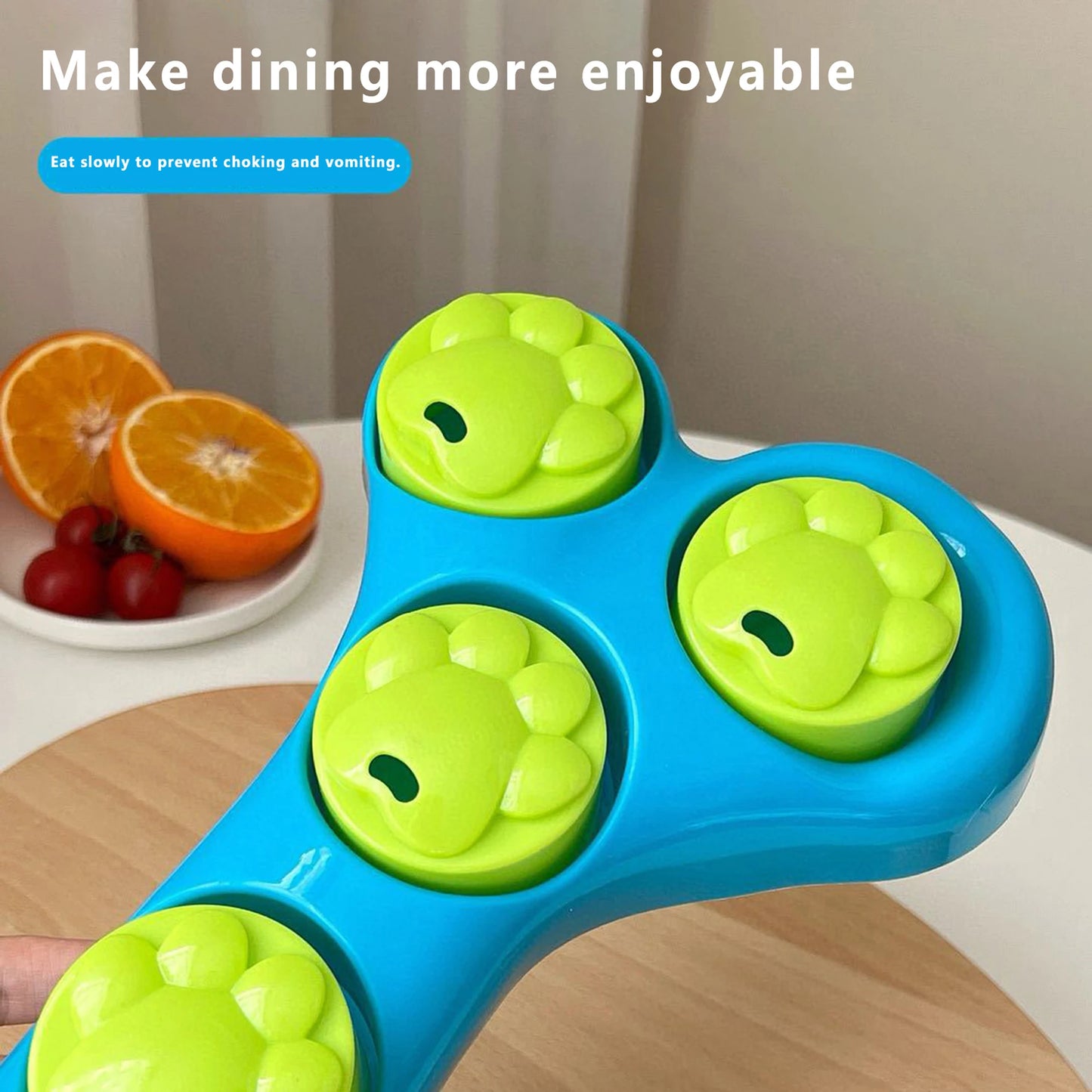 Pet Slow Feeder Toys Cute Bone Shaped Treat Dispenser Dog Stimulation Toys for Puppy Dogs Cats