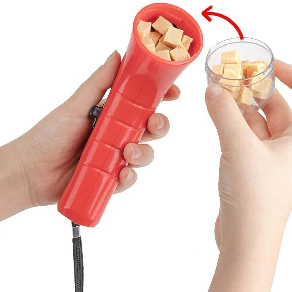 Interactive Puppy Snack Dispenser Dog Interactive Training Toy Pet Snack Catapult Launcher for Dog Cat Exercise Training
